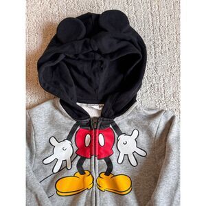 babyGap Disney Mickey Mouse Hoodie Zip Up Top Boy/Girl 4T Toddler
